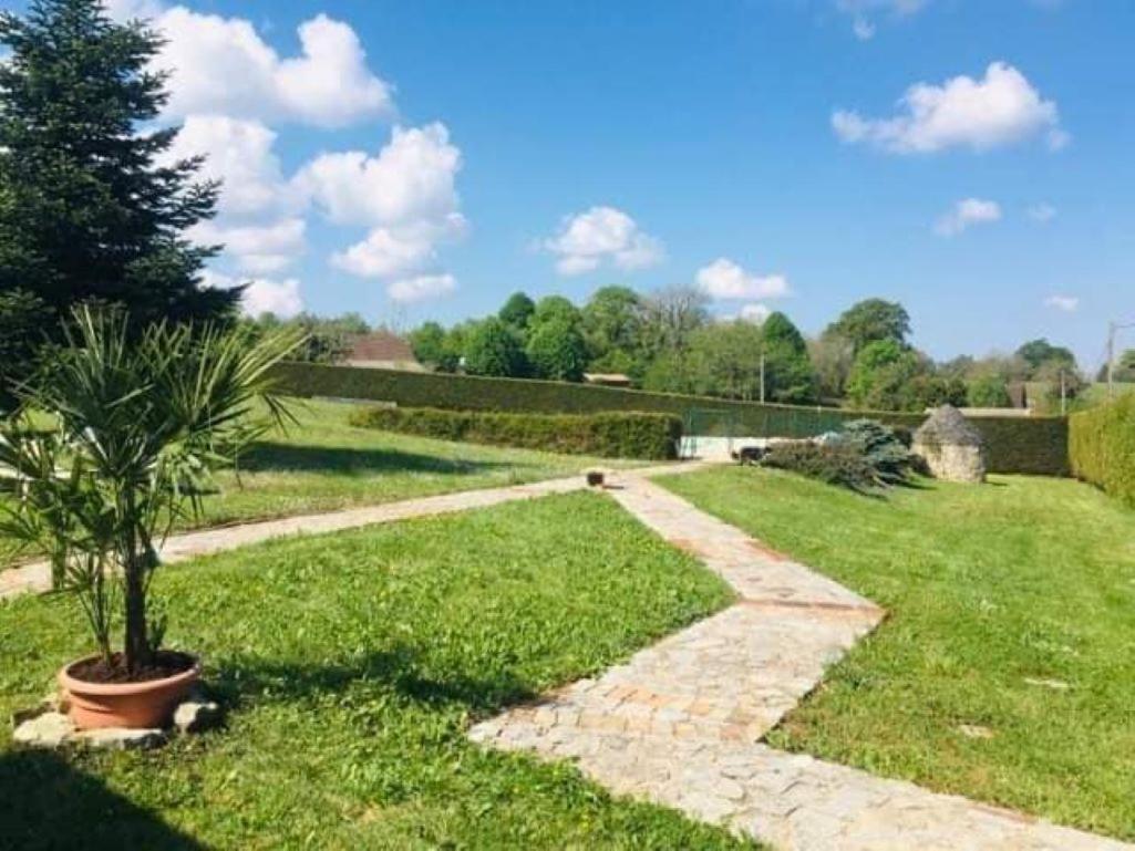 Gite XL Le Clos de Lamie avec piscine privée Fossemagne Esterno foto