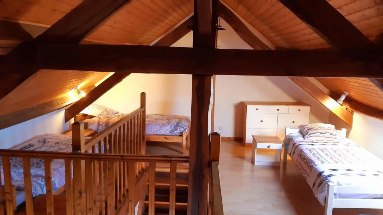 Gite XL Le Clos de Lamie avec piscine privée Fossemagne Esterno foto